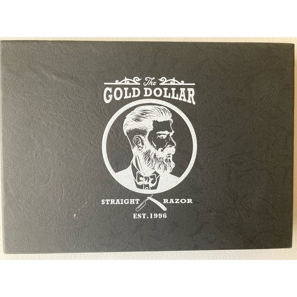 Gold Dollar Straight Razor Kit